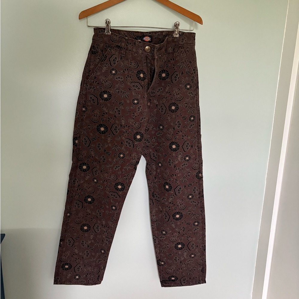 Dickies Brown Paisley Carpenter Jeans
